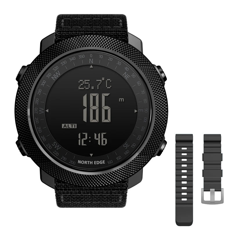 NORTH EDGE Sportuhr – Militär GPS-Uhr für Outdoor & Sport