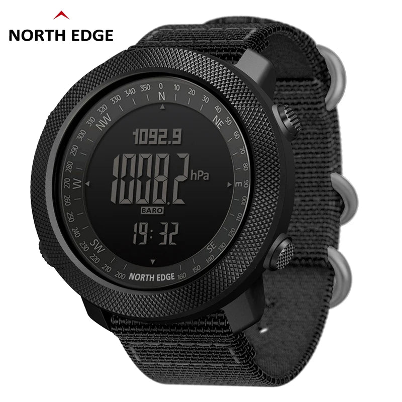 NORTH EDGE Sportuhr – Militär GPS-Uhr für Outdoor & Sport