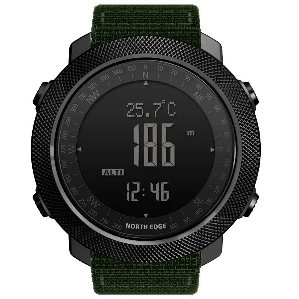 NORTH EDGE Sportuhr – Militär GPS-Uhr für Outdoor & Sport