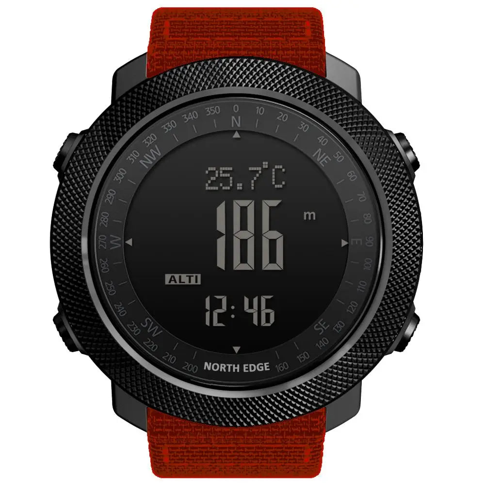 NORTH EDGE Sportuhr – Militär GPS-Uhr für Outdoor & Sport