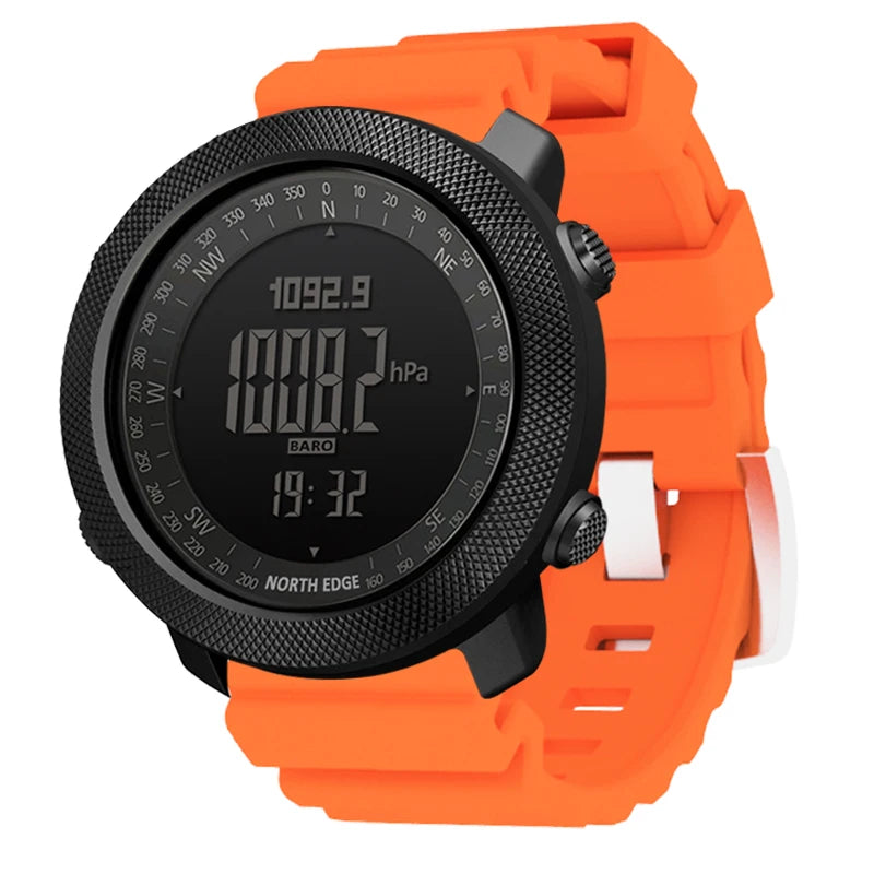 NORTH EDGE Sportuhr – Militär GPS-Uhr für Outdoor & Sport