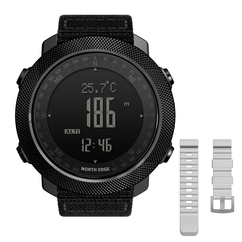 NORTH EDGE Sportuhr – Militär GPS-Uhr für Outdoor & Sport