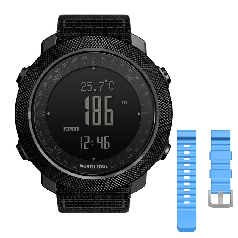 NORTH EDGE Sportuhr – Militär GPS-Uhr für Outdoor & Sport