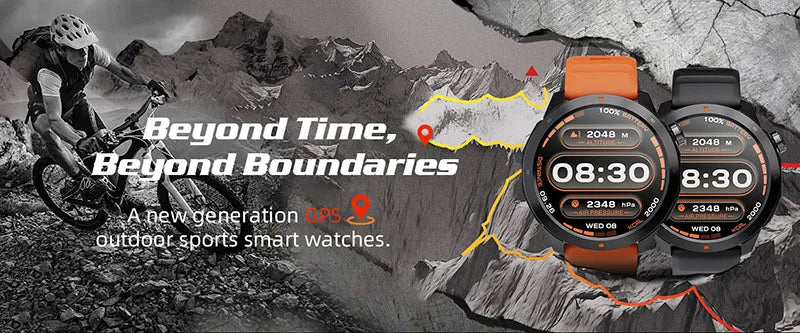 NORTH EDGE Sportuhr – Militär GPS-Uhr für Outdoor & Sport